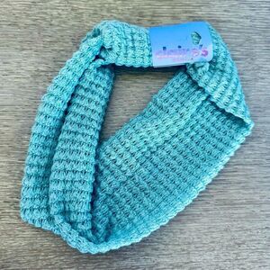 Teal Blue Textured Spa Textured Headband Claire’s Hair Accessory